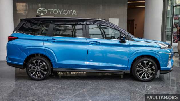 Toyota Veloz 2022 dilancar di Malaysia — MPV kompak kembar Alza, satu varian, 1.5L 106 PS/138 Nm; RM95k