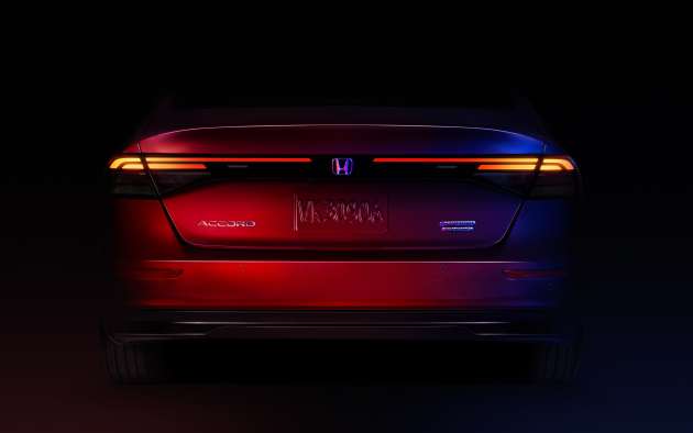 2023 Honda Accord teased – 11th-gen D-segment sedan debuts in November; new design; hybrid power