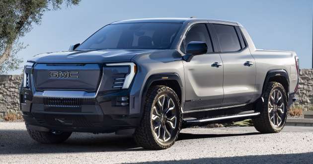 2024 GMC Sierra EV debuts – all-electric pick-up truck with 644 km range, 754 hp, 1,064 Nm, CrabWalk feature