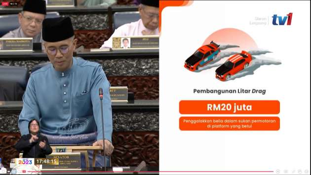Budget 2023: RM20 million for drag strips in Malaysia