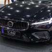 2023 Volvo V60 Recharge T8 Ultimate in Malaysia – live photos of updated wagon; 90 km EV range; fr RM322k