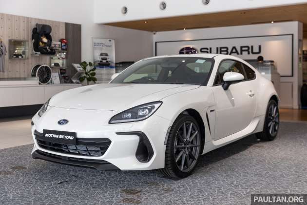 2022 Subaru BRZ – live photos of 2nd-gen sports car in Malaysia; 2.4L boxer with 237 PS, 250 Nm; EyeSight