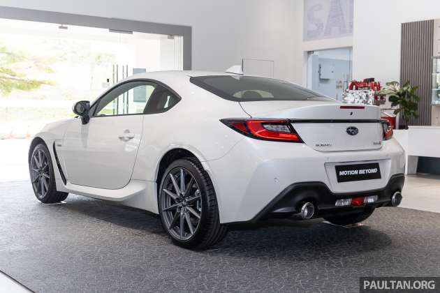 2022 Subaru BRZ – live photos of 2nd-gen sports car in Malaysia; 2.4L boxer with 237 PS, 250 Nm; EyeSight
