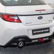 2022 Subaru BRZ – live photos of 2nd-gen sports car in Malaysia; 2.4L boxer with 237 PS, 250 Nm; EyeSight