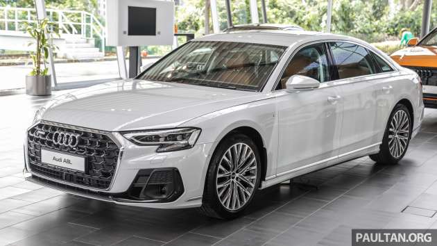 2022 Audi A8L facelift in Malaysia – new D5 flagship sedan with 340 PS 3.0L turbo V6; priced from RM1 mil
