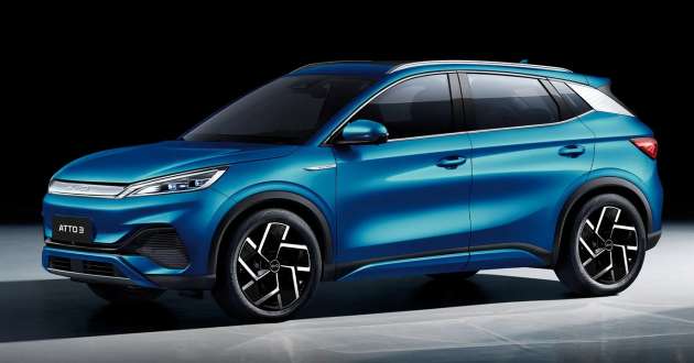 BYD Atto 3 in Malaysia: pre-book for RM1.5k; 410 km Standard est RM150k, 480 km Extended est RM170k