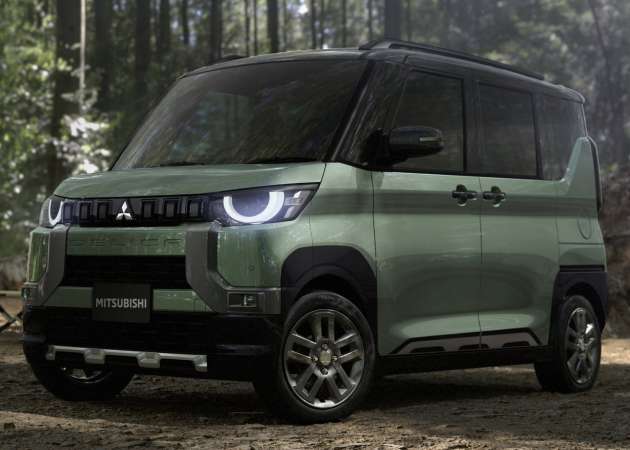Mitsubishi Delica Mini bakal di dedahkan di TAS 2023 Jan ini –  Delica D:5 versi kei-MPV yang lebih comel!