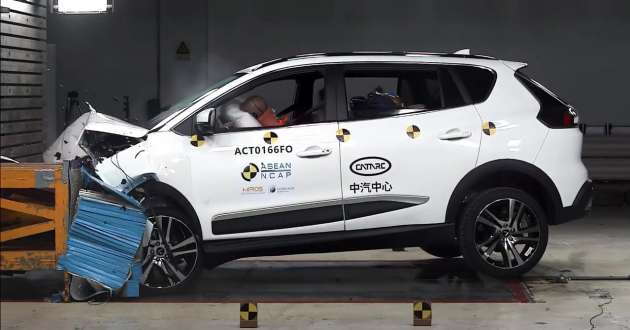 VinFast VF e34 EV terima penarafan 4-bintang dalam ujian ASEAN NCAP – tiada brek kecemasan automatik