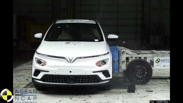 VinFast VF e34 EV gets four-star ASEAN NCAP rating