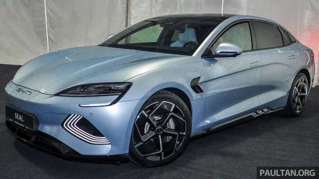 BYD Seal previewed in Malaysia – sleek single/dual-motor EV with up to 700 km range, Q4 2023 launch