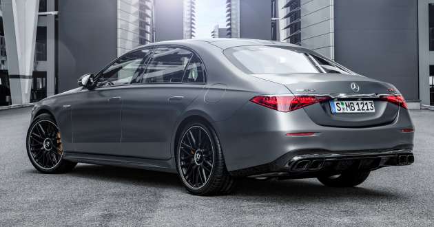 2023 Mercedes-AMG S63 E Performance – V8 PHEV; 802 PS, 1,430 Nm, 33 km EV range; 0-100 km/h in 3.3s
