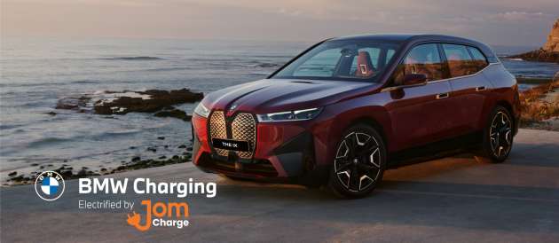 BMW Malaysia offers BMW Charging package – get 800 JomCharge credits for RM640, plus 10% discount