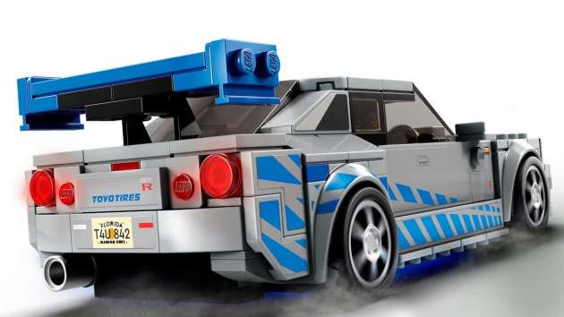 Lego Speed Champions Nissan Skyline GT-R R34 Brian O’Conner – mula dijual pada Januari 2023