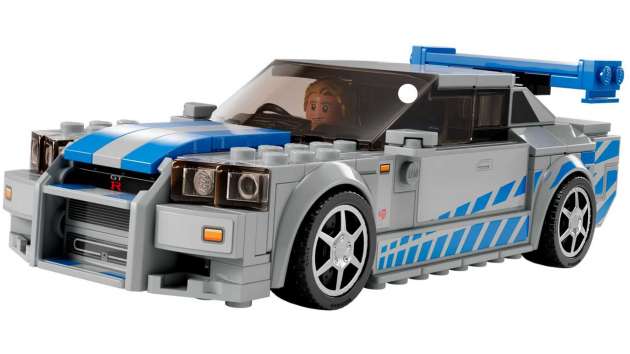 Lego Speed Champions Nissan Skyline GT-R R34 Brian O’Conner – mula dijual pada Januari 2023