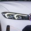 2023 BMW 3 Series facelift – walk-around video of the G20 LCI in 3 flavours: 320i, 330i, 330e, from RM264k