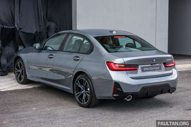 BMW 3 Series 2023 G20 facelift kini di Malaysia — tiga varian M Sport bagi 320i, 330i, 330e; dari RM264k
