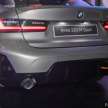 2023 BMW 3 Series facelift – walk-around video of the G20 LCI in 3 flavours: 320i, 330i, 330e, from RM264k