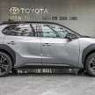 Toyota bZ4X in Malaysia soon – already testing on local roads; UMW Toyota to install chargers by launch