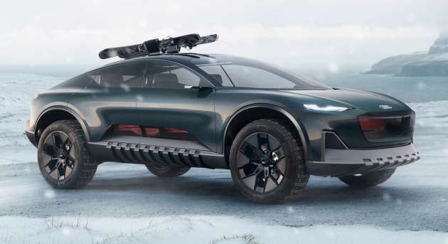 Audi activesphere concept – off-roader with AR interface, pick-up truck bed, 600 km EV range, 442 PS