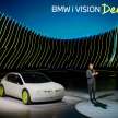 BMW i Vision Dee debuts at CES – colour-changing EV concept with massive HUD; previews the Neue Klasse