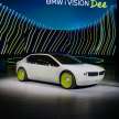 BMW i Vision Dee debuts at CES – colour-changing EV concept with massive HUD; previews the Neue Klasse