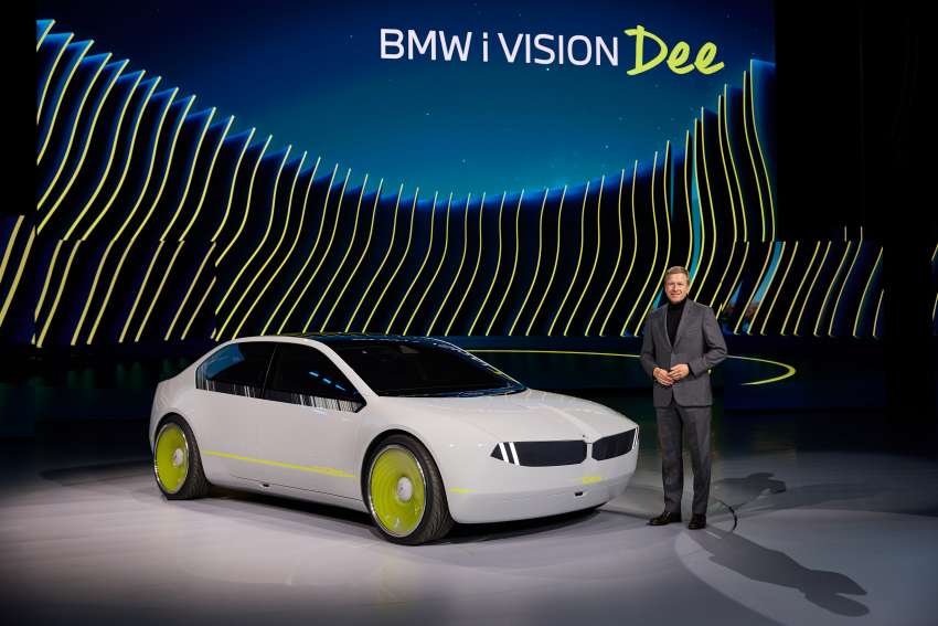 BMW i Vision Dee debuts at CES – colour-changing EV concept with massive HUD; previews the Neue Klasse 1563862