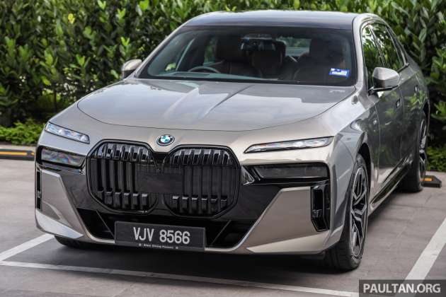 BMW i7 EV flagship sighted in Kuala Lumpur again
