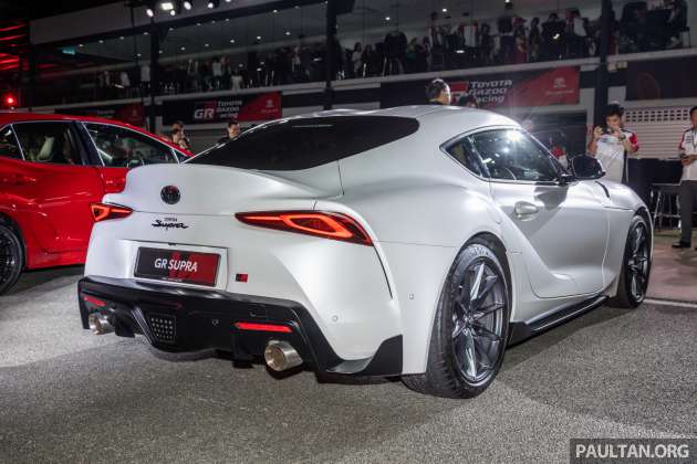 Toyota GR Supra 2023 rasmi di Malaysia — kotak gear manual 6-kelajuan dan 8AT, enjin 3.0L, dari RM645k