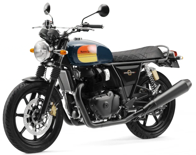 2023 Royal Enfield Interceptor and Continental updated – blacked out engine, tubeless tyres