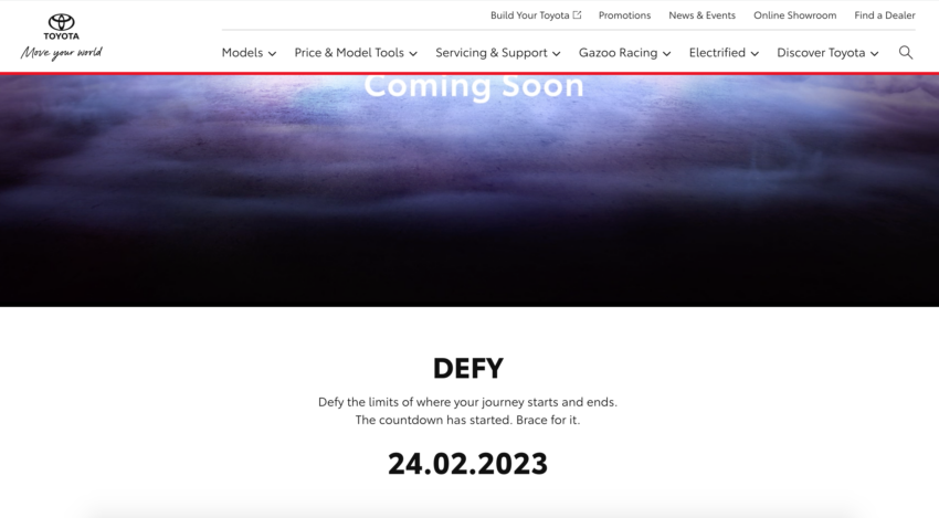 New Vios 2023 – UMW Toyota releases Defy teasers 1579574