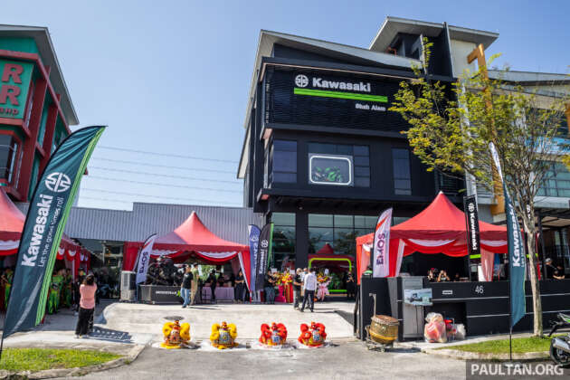 Kawasaki buka pusat 4S di Seksyen 15 Shah Alam