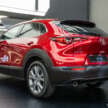 2023 Mazda CX-30 in Malaysia – locally assembled CKD; 2.0L engine, four variants, RM128k-156k OTR