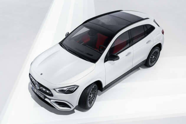 2023 H247 Mercedes-Benz GLA facelift revealed – more kit; latest MBUX, driver assist; improved PHEV