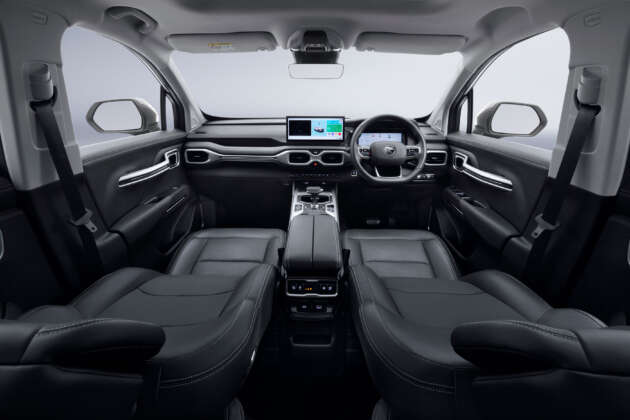 2023 Proton X90 – first official pics of the 6/7-seater SUV; 190 PS mild hybrid; 4 variants; previews in April