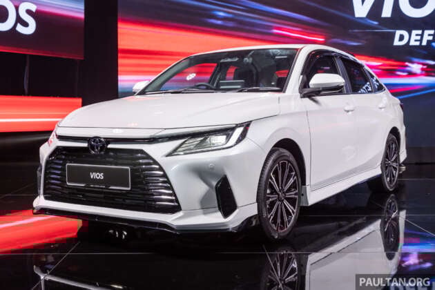 2023 Toyota Vios launched in Malaysia – DNGA; 1.5L NA, CVT; AEB, ACC; two variants; from RM89,600