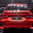 2023 Toyota Vios launched in Malaysia – DNGA; 1.5L NA, CVT; AEB, ACC; two variants; from RM89,600