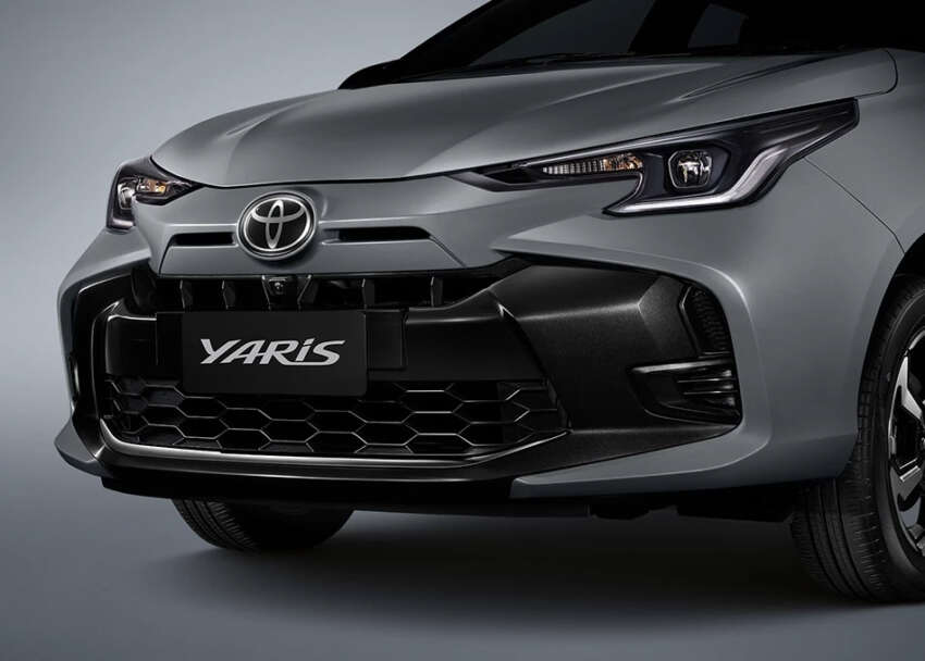 Toyota Yaris facelift 2023 dilancar di Thailand – muka lebih agresif, masih 1.2L NA dan CVT, bermula RM72k 1586757