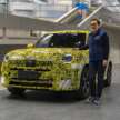 MINI Countryman Electric teased at BMW Plant Leipzig