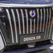 Denza D9 electric MPV coming to Malaysia Q1, 2025 – BYD confirms introduction of new sub-brand