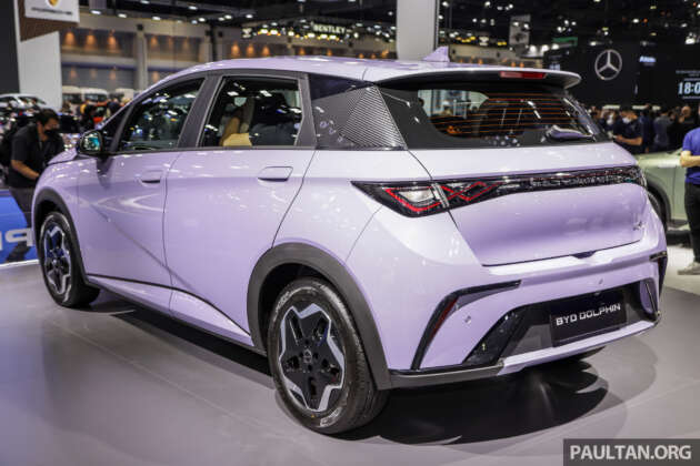 Bangkok 2023: BYD Dolphin EV priced at 800k baht in Thailand – Standard Range, 410 km NEDC, RM104k