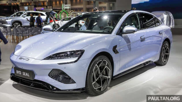 Bangkok 2023: BYD Seal – pretty 700 km range EV has nice detailing; coming to Malaysia in Q4 this year