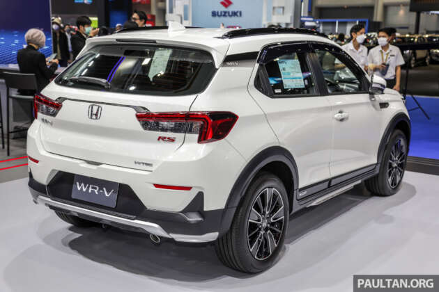 Bangkok 2023: Honda WR-V RS – live gallery of the 1.5L NA compact SUV, rival to the Perodua Ativa