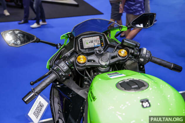 GALERI: Kawasaki Ninja ZX-4R dipamer di BIMS 2023