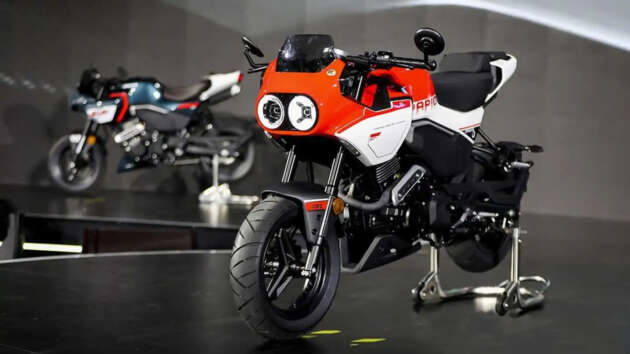 2023 CFMoto Papio XO-1 mini bike for China market