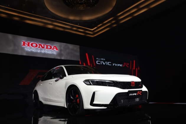 Honda Civic Type R FL5 2023 dilancar di Indonesia – RM412k, 2.0L VTEC Turbo, 319 PS/420 Nm, 6MT