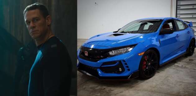 Fast and Furious actor and WWE superstar John Cena reveals he daily drives a 2020 Honda Civic Type R
