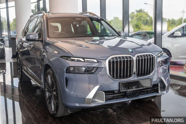 2023 BMW X7 facelift in Malaysia – CKD, six-seat SUV, mild hybrid; xDrive40i Pure Excellence from RM611k