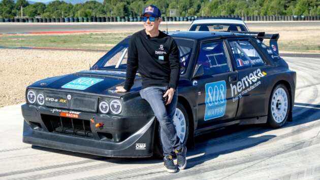 Sebastien Loeb kembali ke Kejohanan Rallycross Dunia dengan Lancia Delta Evo-e RX musim ini!
