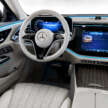 2024 Mercedes-Benz E-Class – W214 E220d, E300 de, E400 e PHEV and E450 4Matic sedan in latest images