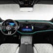 2024 Mercedes-Benz E-Class – W214 E220d, E300 de, E400 e PHEV and E450 4Matic sedan in latest images